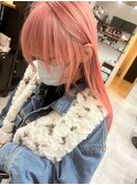 ケアブリーチ　ピンク　ハイトーン