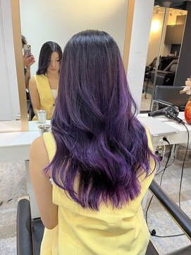 ブレンド 渋谷(BLend) グレージュマチルダボブインナーグレージュ 前髪