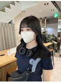 顔まわりカット