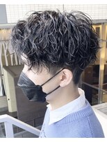 リベル(LIBER) 八王子/八王子駅/ツイストスパイラルパーマ/メンズパーマ/眉毛