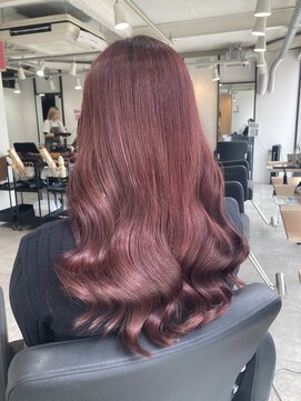 ラフ 難波店(LAFF) #黒髪#ボブルフ#ネビージュ#小顔#ワンレン