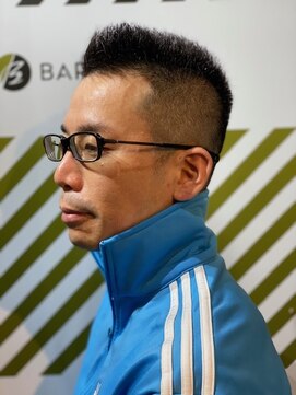 バーバーバー 四谷(BARBER-BAR) ソフトモヒカンスタイル