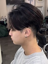 グッドタイムエフティフィフス 横浜西口(GoodTimes ft.fifth)&nbsp;ニュアンスパーマセンターパート韓国風センター分けコンマヘア