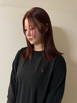 ノラ シブヤ(NORA)&nbsp;ブリーチなしダブルカラー /フェイスレイヤー/レッドカラー