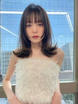 リッカ(LICCA) 【LICCA 伊崎優李】韓国ヘア/レイヤーカット/前髪/姫カット