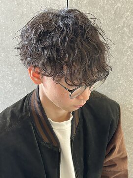 ニアウ 太田店(Niau) メンズパーマ波巻きスパイラルパーマツイストスパイラルパーマ