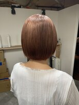 ラフ 難波店(LAFF) #黒髪#ボブルフ#ネビージュ#小顔#ワンレン