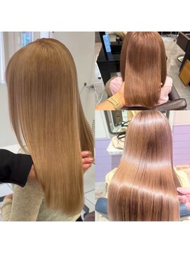 ネオリーブエクラ 上野御徒町店(Neolive eclat) ブリーチ/ベージュ/ダブルカラー/