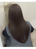 顔周りレイヤー/グレージュ