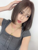 ビビットクアトロ 蓮田店(vivid QUATTRO) アッシュグレー　ボブ