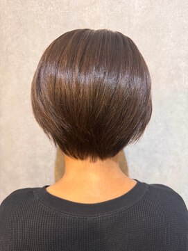 ウィスプ 赤羽店(wisp) 大人ショート×秋冬カラー 白髪染め/白髪ぼかし/髪質改善Tr#2