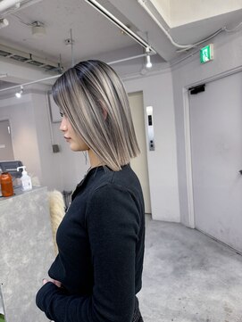 レアル 天王寺 阿倍野(REAL) 伸びても気にならないバレイヤージュ