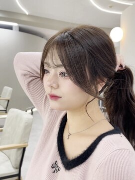 アイドットプラス 札幌大通り(i.+ODORI) 結んでも可愛い簡単スタイリングお顔周りカット