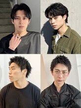 ★メンズカット《センターパート、スパイキーショート、ウルフ、マッシュ、刈り上げスタイルが特に人気》