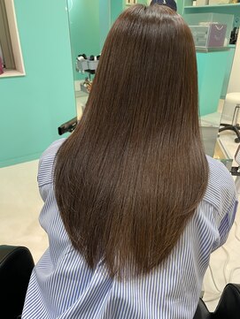 ユー イケブクロ(u Ikebukuro) 髪質改善/ケアカラー/ツヤ髪/ナチュラルブラウン