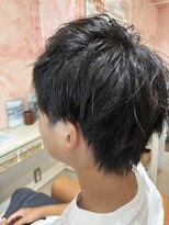 ジール(zeal)&nbsp;マッシュ/ショート/黒髪/ゆるカール/メンズ/刈り上げない