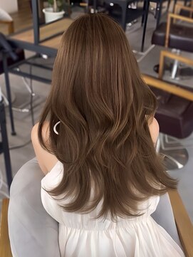 コート 表参道(Cote) 美髪レイヤーカット/ベージュカラー/赤みなし透明感力ラー