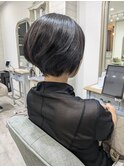 艶感と柔らかい雰囲気のショートヘア◇