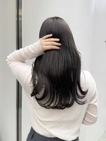 ソア(soa)&nbsp;オリーブグレージュ／レイヤーカット/枚方美容室/大阪美容室