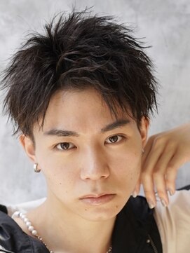 リロン 新宿(RIRON) 【RIRON】メンズショート×ピンパーマ