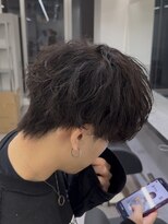 ビカムメンズヘアー 栄店(become men's hair)&nbsp;シャドウパーマ/韓国ヘア/韓国メンズヘア