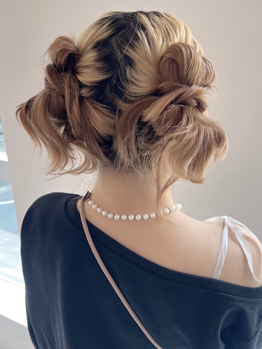 MONA名古屋駅/名駅】ツインアレンジ/個性派/ヘアセット：L265260853