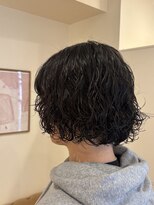 ラヴィズム 名駅店(LUVISM) ミディアム/ボブ/パーマ/艶カラー/レイヤー/LUVISM名駅