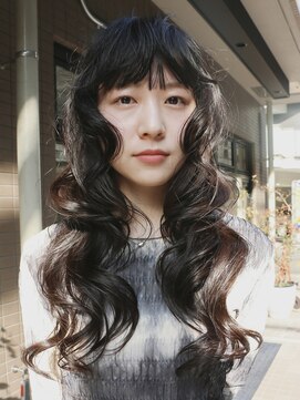 ロング/curly hair/難波/なんば