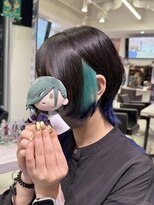 トーキョー オタクヘアー(TOKYO OTAKU HAIR) 刀剣乱舞 にっかり青江 推しカラー インナーカラー 毛先カラー