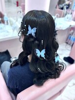 ヘアセット アリエス 池袋駅東口店(Aries) ねじりハーフツイン