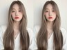 迷ったらコレ【人気No.1】★高濃度水素カラー＋質感カット ￥16000→￥11800