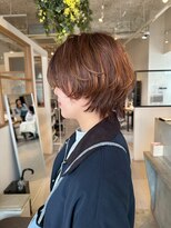 マッシュ グランバーズ 布施(MASHU GRANDVASE) 【東大阪布施】動き軽やかウルフショート