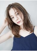 【GEEKS渋谷】ハッシュカット/顔周りレイヤー/夏カラー/20代30代
