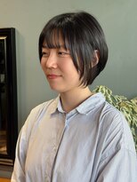 ソウリード(sou Lead)&nbsp;ナチュラルな丸み*顔周り長めのショートボブ