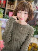 *+COVER HAIR+*…キュートボブで小顔見せ！a