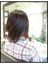 メタ(META)&nbsp;フェミニンボブ（レイヤースタイル）