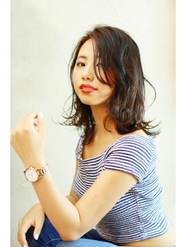 トヌコア ルア 下北沢店(TONUKOA RUA) 【TonukoaRua】軽やかに毛先が弾む大人可愛いロブ★