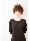 個性的・くせ毛風うねるパーマ