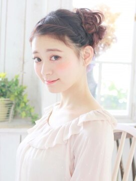 ヘアメイク ナル(hair make nalu) パーティーサイドアップ