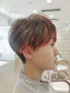 レンジシキチジョウジ (RENJISHI KICHIJOJI) 刈り上げアクセサリーカラーショート【RENJISHI 松岡】