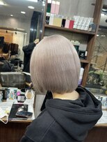 ラフ(LAFF)&nbsp;#黒髪#ボブルフ#ネビージュ#小顔#ワンレン