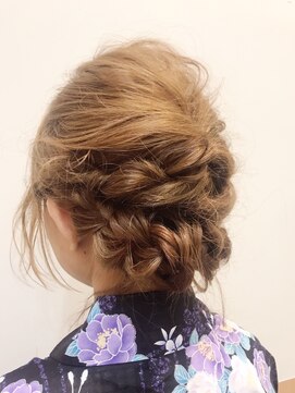 シャンプーボーイ ヒノ(SHAMPOO BOY Hino) お呼ばれヘアセット