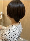 エレガントショート×ナチュラルブラウン【佐藤和弥】