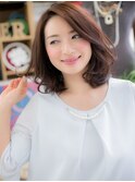 アシンメトリー大人かわいい黒髪グラボブc4浦和20代30代40代!