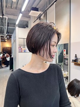 ニディー バイ デイジー(Nidee by Daisy) イメチェン　モード　ボブ　前下がり　天神　切りっぱなし