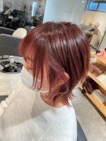 ファミリア バイ リトル(Familia by little) ショートレイヤー×ピンクブラウン【Familia平塚駅／平塚】