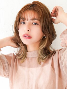 ラフィス ヘアーピュール 梅田茶屋町店(La fith hair pur) 【La fith】くびれヘア×インナーカラー