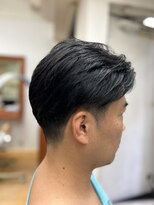 バンブー(Bamboo)&nbsp;ツーブロック＋刈り上げ　テーパーフェード