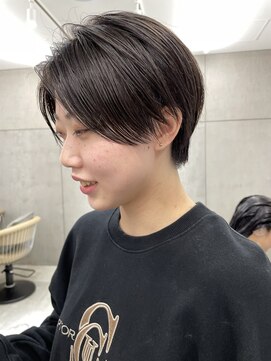 サンド 池袋(sand) イメチェン/ハンサムショート/ブルーブラック/グレージュ