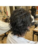 アルマヘアー(Alma hair by murasaki)&nbsp;ウルフスタイル/リッジあるパーマ